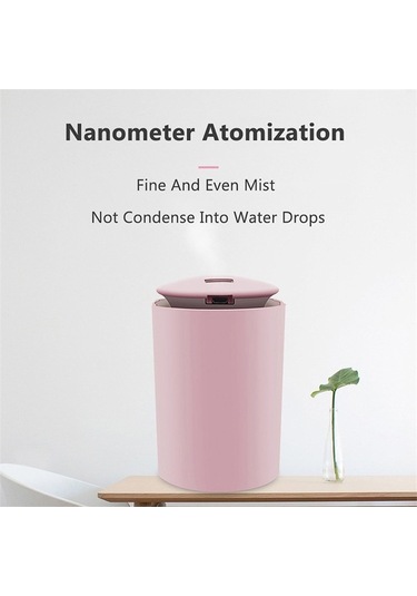 Dancemonkey 260ml Taşınabilir Nemlendirici Ve Aromaterapi Difüzör - Led Işıklı, Sessiz Çalışma, Usb Şarjlı, Ev Ofis Araç İçin