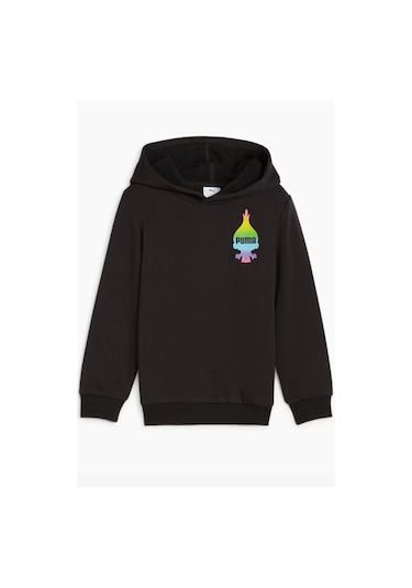Puma X Trolls Hoodie Tr Çocuk Sweat 62482601 Siyah