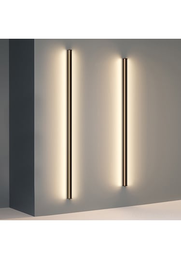 Moveevo 60cm Isı Işık Led Şerit Lambası - Oturma Odası Duvar Aydınlatması, Modern Minimalist Kuyruk/yatak Odası Armatürü Diğer