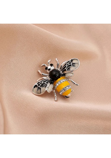 Vintage Klasik Kadınlar Lüks Arı Kristal Broş Takı Büyük Rhinesotne Metal Style 14 Style 14 Çok Renkli