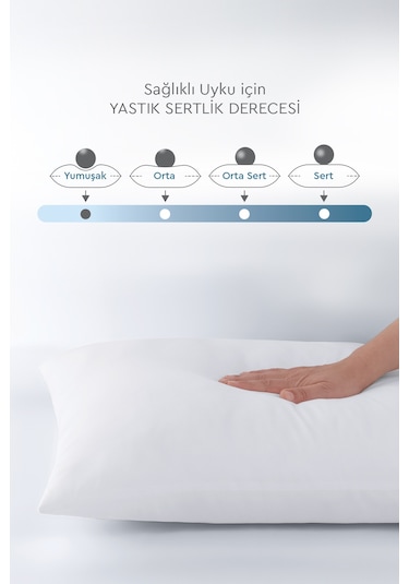 Yataş Bedding Handy 4'lü Roll Pack Yastık Seti 50 x 70 CM