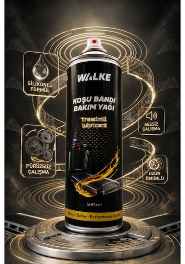 Walke Koşu Bandı Yağı Spreyi Silikon Sprey 500 Ml Tekli