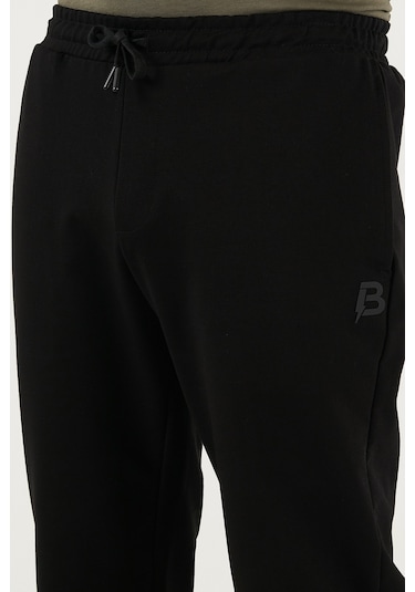 Buratti Regular Fit Normal Bel Düz Paça Erkek Eşofman Altı 5908050 Siyah