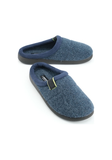 Gezer Kışlık Erkek Comfort Taban Ev Bahçe Terlik Gt1kmm.14225.08.013.0c Lacivert