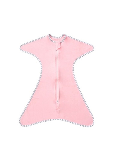 Novahub Moveevo Insular Su3010 Bebek Uyku Tulumu, Çocuklar İçin Saf Battaniye Pembe