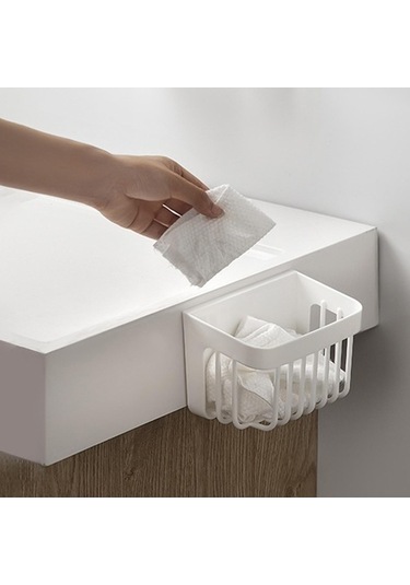 Pazly Suntek Rafı Organizatör Lavabo Duş Dayanıklı Banyo Ag Beyaz