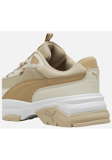 Puma Cassia Via-Snow-Prairie Tan-Putty Kadın Spor Ayakkabı-28311-Bej