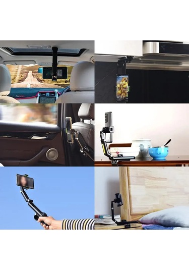 Larimar Multifonksiyon Araç Telefon Tutucu - 9055272982692lmr Çok Renkli