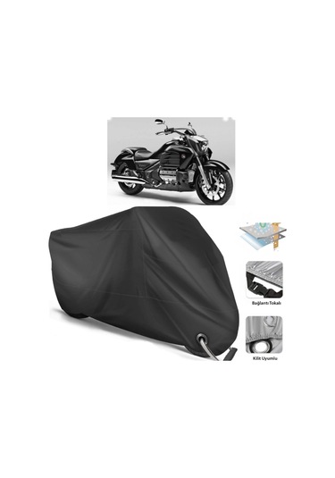 Honda Valkyrie F6C Motor Branda (Bağlantı, Kilit Uyumlu)-Siyah (457246339)