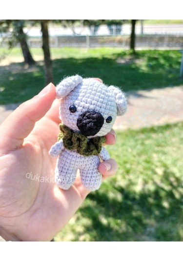 Amigurumi Minik Koala Anahtarlık Aksesuar Dukakidstoys