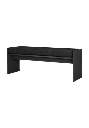 Pearl Bench Modern Tasarım Antre, Mutfak, Yatak Odası, Balkon Oturma Bankı, Kolay Kurulum Antrasit