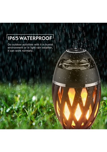 Alev Görünümlü Bluetooth Hoparlör