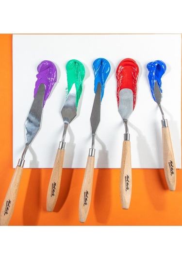 Mm Paslanmaz Çelik Palet Bıçağı Seti 5 Parça
