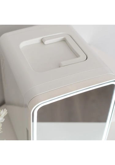 Flamingueo Grimmy Taşınabilir Aynalı Ve Ledli Kozmetik Dolabı 10l