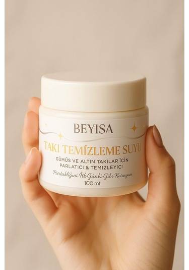 Bakım Kiti Serisi Mücevher Altın Ve Gümüş Takı Temizleme Ve Parlatma Suyu 100 Ml
