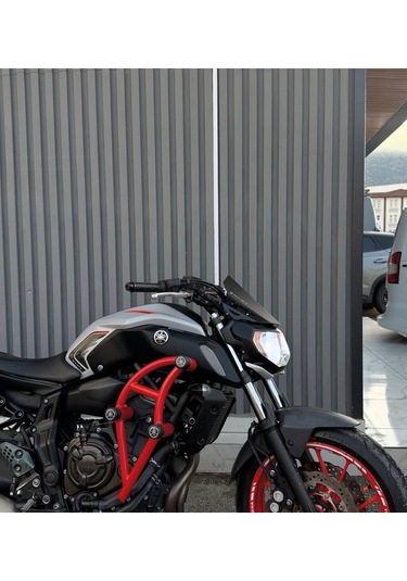 Yamaha Mt 07 Ön Koruma Demiri Jant Kırımızısı
