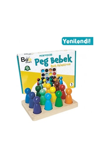Bee Smart 12 Li Waldorf Gökkuşağı Insan Figürleri 2+ Yaş BEESMART.020