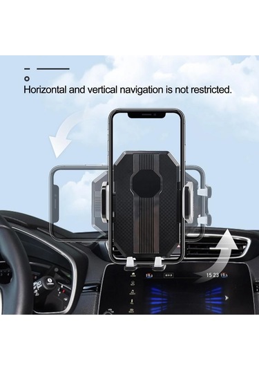 Cbtx X-0566 Araba Dashboard Ön Cam Ayarlanabilir Cep Telefonu Tutucu Vantuz Braketi