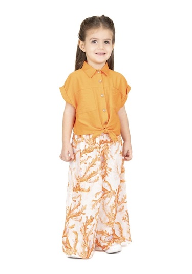 Best Kids Kız Çocuk Çift Cepli Gömlek Bb24yk12319 001