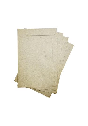 Zarf A5 Boyutunda Kraft Torba Zarf 17x25 Cm - 10 Adet