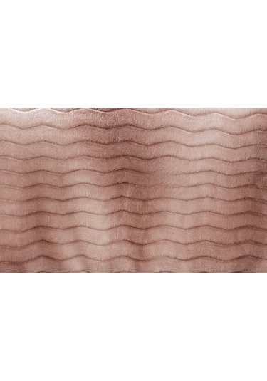 Merinos Dream Home 3 Parça Battaniye Seti Pudra Pudra