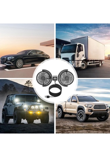 Arka Koltuk Fanları - Otomatik Koltuk Hayranları, Usb Araba Fanı Sağlam Usb Fanı