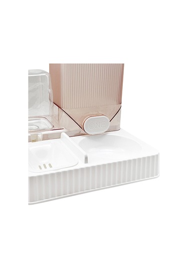 Suntek Otomatik Kedi Tiryakisi Besleyici Pet İçme Kasesiz-beyaz