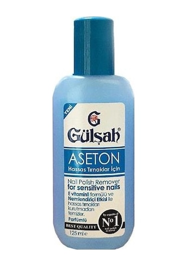Gülşah Hassas Tırnaklar için Aseton 125 ML