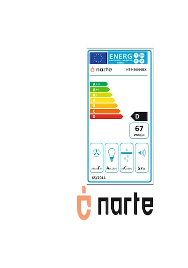 Narte NT-H10060BX Piramit Tipi Davlumbaz