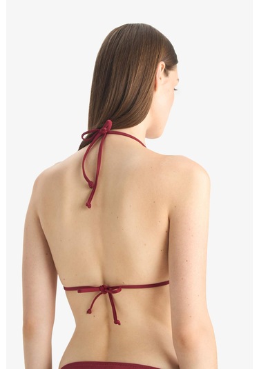 DeFacto Regular Fit Üçgen Bikini Üstü-Fall in Love T3666AZ25SMBR285