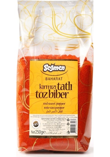 Seğmen Tatlı Kırmızı Toz Biber 250 G
