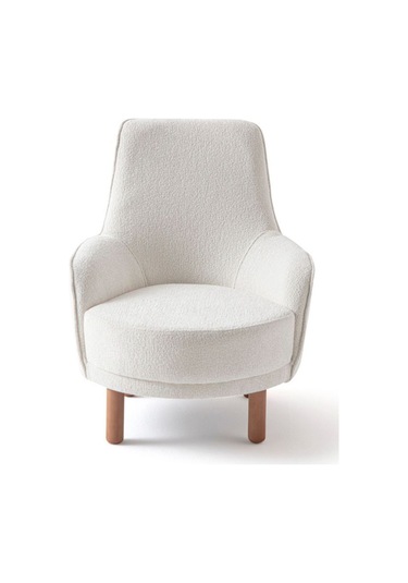 Armoni Berjer Krem Tekli Koltuk Krem