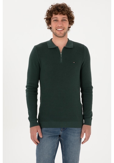 U.s. Polo Assn. Erkek Koyu Yeşil Kazak /triko 50313685-vr079 Koyu Yesıl