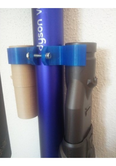 Süpürge Çiftli Askı Aparatı Vidalar Hariç