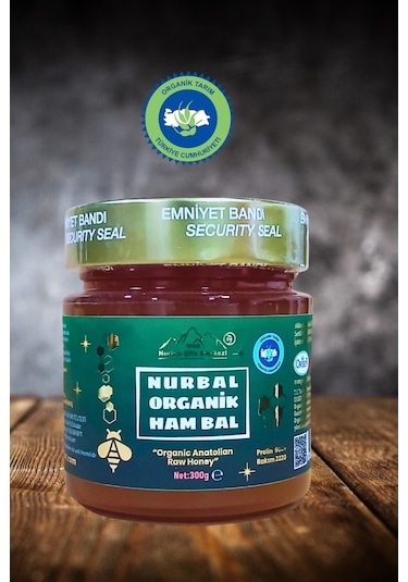 Nurbal Şifa Organik Ham Bal 300 G