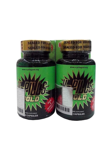 V-Pills Gold Bitkisel 60 Kapsül 2Kutu