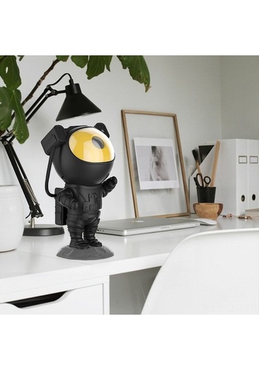 Artfulabode Yıldız Projeksiyon Lambası - 2 Zamanlama Modlu Astronot Şekilli Ev Dekoru