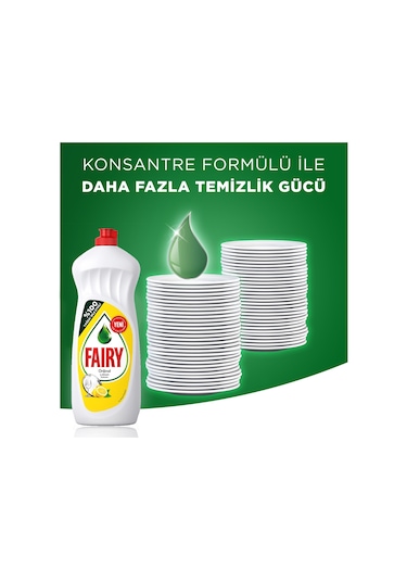 Fairy Limon Kokulu Elde Sıvı Bulaşık Deterjanı 20 x 650 ML