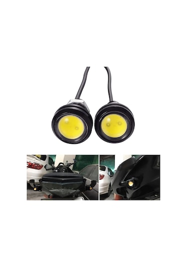 2 Adet Ayna Altı Led Kartal Göz Led Sis Ledi Plaka Aydınlatma Mot 504065732