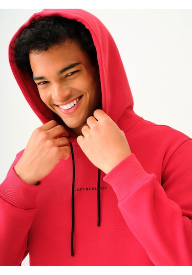 Loft Erkek Sweatshirt Kırmızı Lf2034269 25kp69000080 P69139 Kırmızı