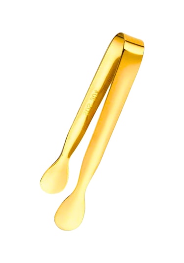 Perlotus 304 Çelik Mini Gold 11 Cm Buz Ve Şeker Maşası