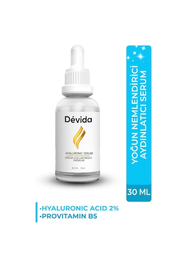 Devida Nemlendirici Aydınlatıcı Hyaluronique Premium Serum Aura Series A250 30 ML