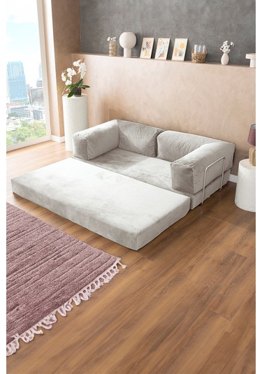 Argimo Godila Yatak Köşe Koltuk Beyaz