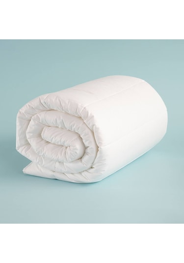 Ezh Elyaf Bebek Yorganı 145x100 Cm Beyaz
