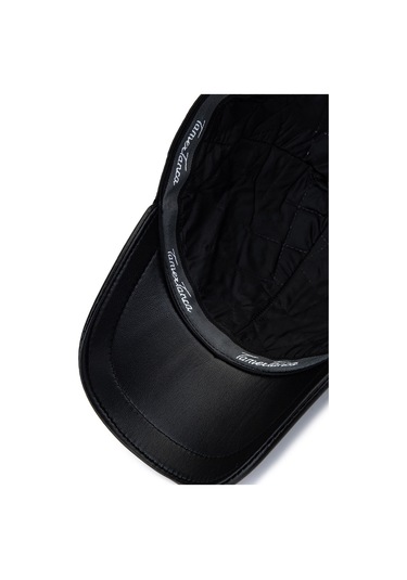 Tamer Tanca Erkek Deri & Tekstil Siyah Beyzbol Şapka 524 1143 Spk Sk25-26 Sıyah Kmflj Siyah Melanj