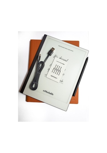 Remarkable 2 Digital Paper Tablet + Marker Plus + Kapaklı Kahverengi Kılıf