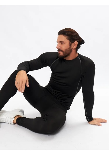 Trenirovocnaa Forma Spor Rashguard 265174673 Siyah