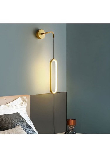 Elips Sarkıt Model Led Beyaz Işık Ultra Power Avize Aplik Aavizeg