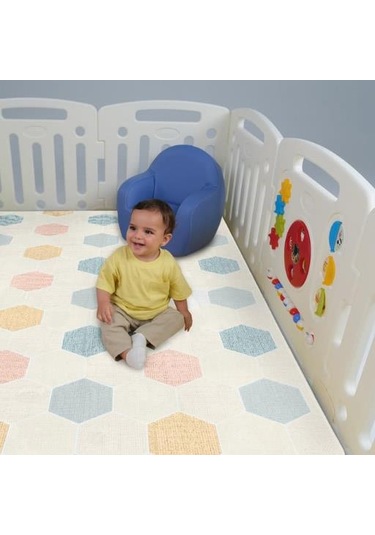 Unigo Pastel Honeycomb Light Bebek Oyun Matı ve Halısı