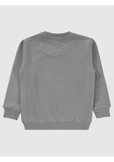 Ben10 Erkek Çocuk Sweatshirt 2-5 Yaş Gri